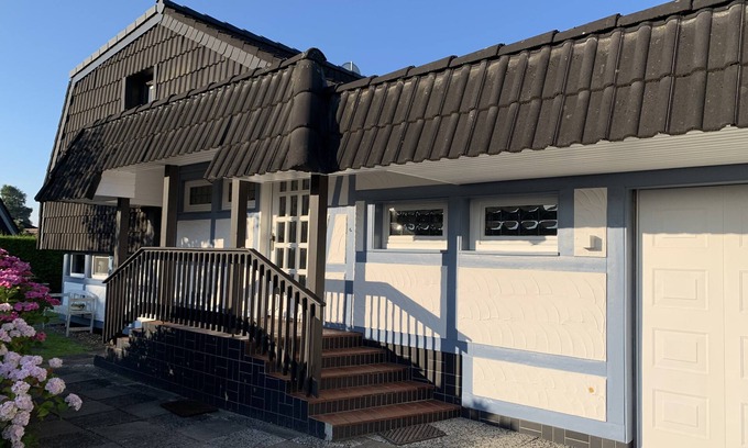 Nordseebad Burhave Casa | Amplia casa de vacaciones, cerca de la playa, WiFi, se admiten mascotas, zona residencial tranquila