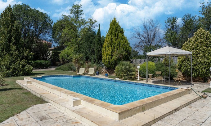 Puisserguier Casa | Villa en Francia con piscina y viñedos