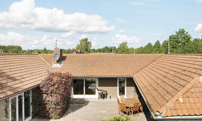 Ørsted Casa | Spacious Holiday Home in Orsted Jutland with Pool