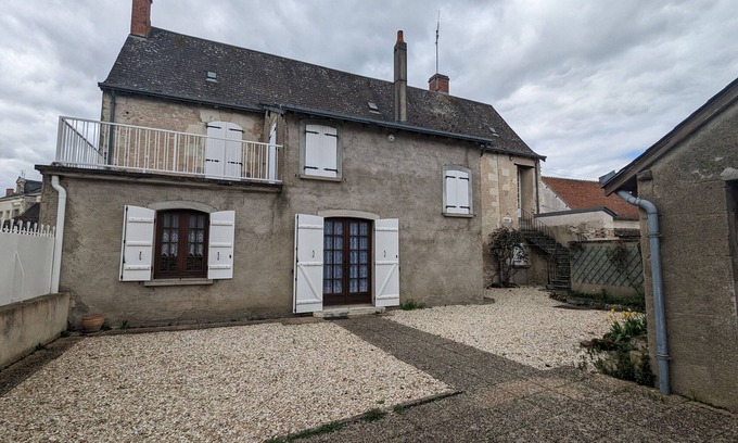 Mezieres-en-Brenne Cabaña | Casa espaciosa con jardín, cerca de Bellebouche y Château d'Azay-le-Ferron