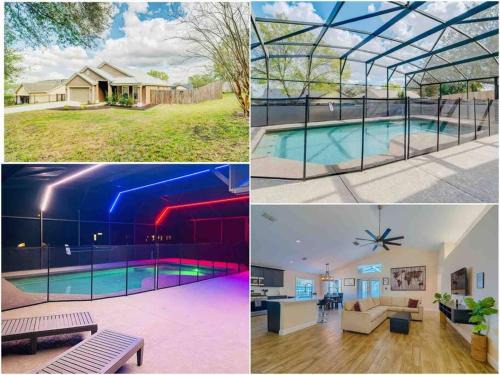 Minneola Casa | Spacious Home - Heated LED Pool & Ping Pong