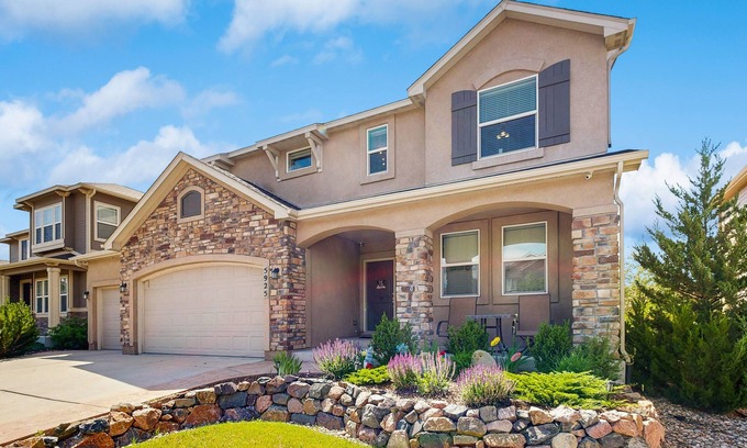 Wolf Ranch Casa | Spacious home with fenced in yard and dog friendly, fire pit and foosball table