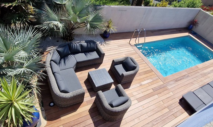 Quartier des Boucholeurs Casa | T3 y confort contemporáneo con terraza y piscina privada.