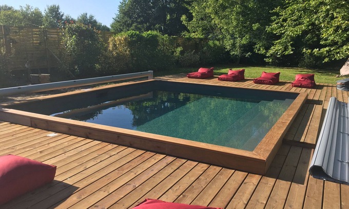 Aureilhan Casa | Casa amplia cerca del lago con piscina privada, ideal para 16 personas