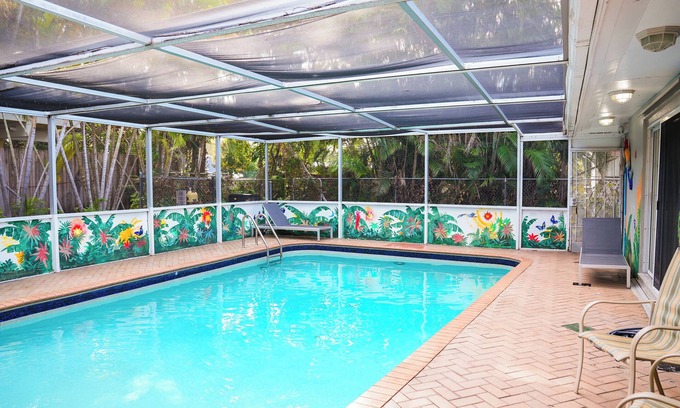 North Central Hollywood Casa | Spacious house with private pool, close to Hollywood Beach