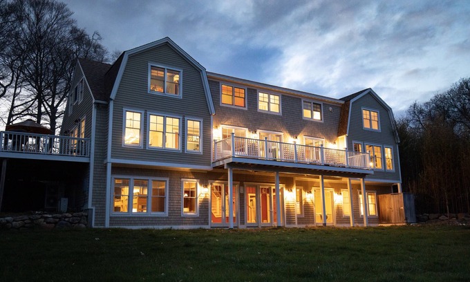 West Tisbury Casa | Spacious Island Sanctuary with Lotus Pond