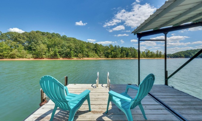 Anderson Casa | Spacious Lake Hartwell Home w/ Private Boat Dock!