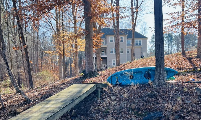 Barium Springs Casa | Spacious Lake Norman Waterfront with hot tub, game room, kayaks & SUPs!