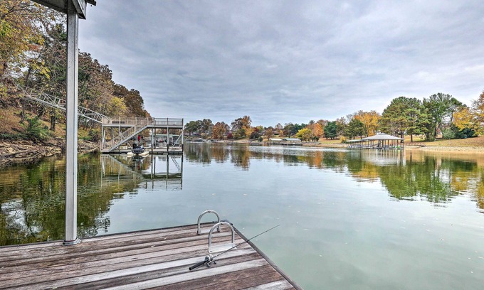 Winchester Casa | Spacious Lakefront Retreat w/ Hot Tub + Dock!