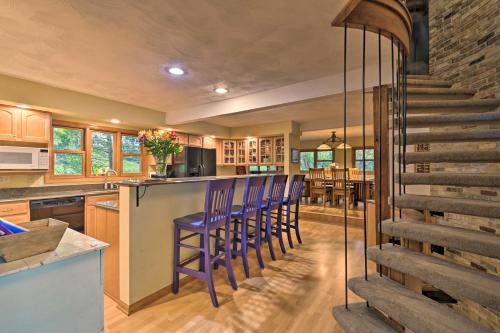 Lake Ripley Casa | Spacious Lakehouse with Deck, Kayaks, and Dock!