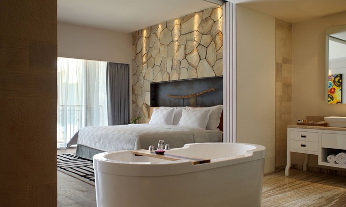 North Legian Apartamento | Amplia y moderna suite con artículos gratuitos de minibar (T Sand Suite8)
