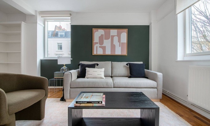 Warwick Apartamento | Spacious Pimlico 2BR, 12 mins to Victoria Station, by Blueground