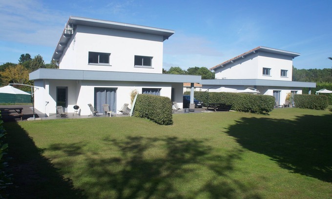 Messanges Apartamento | Amplio tranquilo confortable dúplex, orientac° sur,piscina cubierta climatizada.