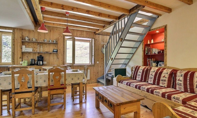 Plagne 1800 Apartamento | Espacioso dúplex renovado en La Plagne, cerca de pistas y comercios