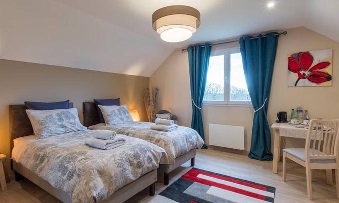 Vyans-le-Val Cama Y Desayuno | Habitación espaciosa con sauna y bicicletas eléctricas en Vyans-le-Val
