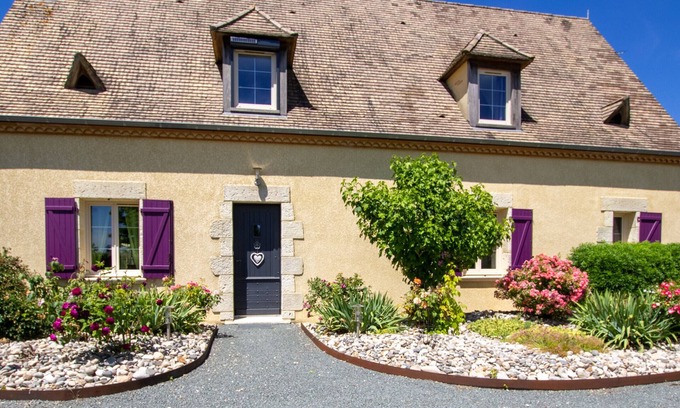Rampieux Cabaña | Casa rural Rampieux, 4 dormitorios, 8 personas