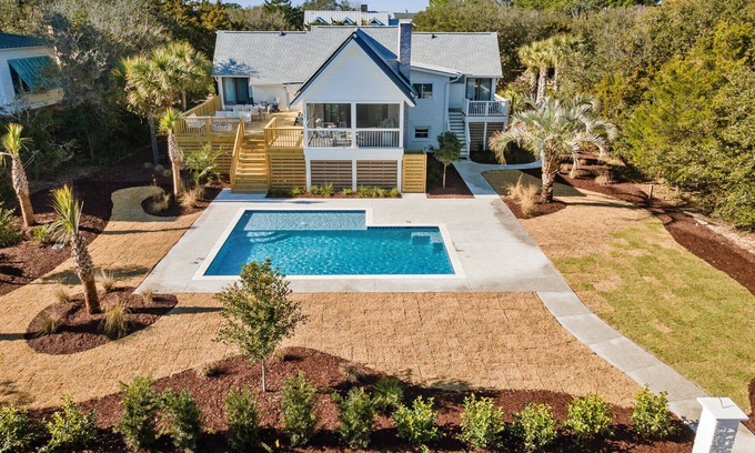 Debordieu Colony Casa | Spacious Second-Row Home Across from Beach Access