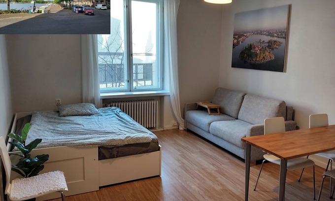 Kallio Apartamento | Spacious studio apartment by the sea 41 m2