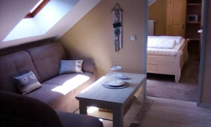 Schlatzendorf Apartamento | Spacious three-room vacation apartment for up to 6 people with balcony