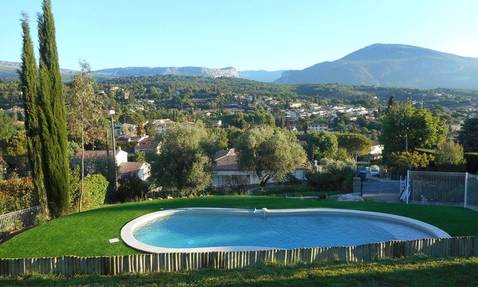 Le Rouret Villa | Amplia villa a 20 minutos del mar - Espléndida vista a la montaña
