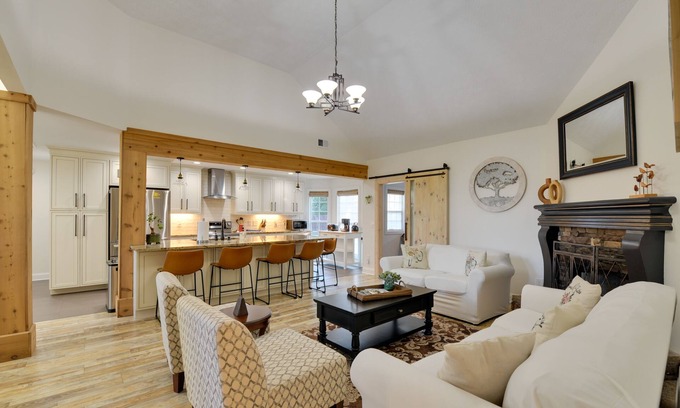 Winder Casa | Spacious Winder Getaway w/ Hot Tub + Game Room!