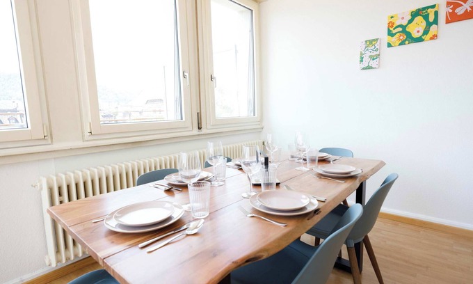 Sihlfeld Apartamento | Spacious Zurich Apt, Huge Terrace & Views
