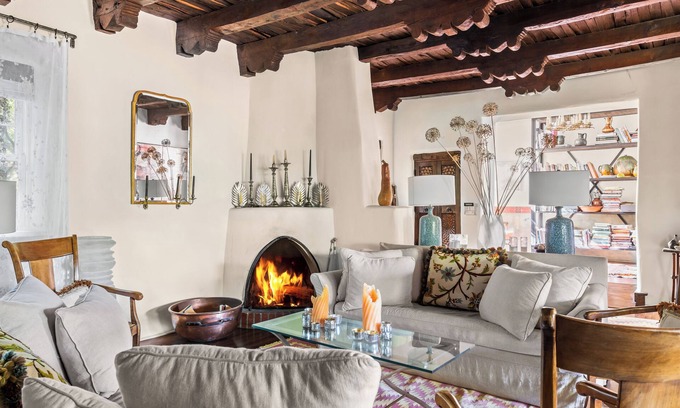 Historic Eastside Casa | Spanish Pueblo Style Elegance in the Heart of Santa Fe
