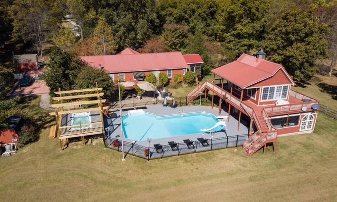 Coopertown Casa | Morning Star Ranch - Piscina climatizada y spa - Cerca de Nashville - Ambiente campestre