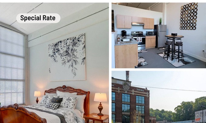 Otterbien Home Apartamento | Special Rates- Historic Cartridge Factory- 2 Bd- Sleeps 6- Bike Trail