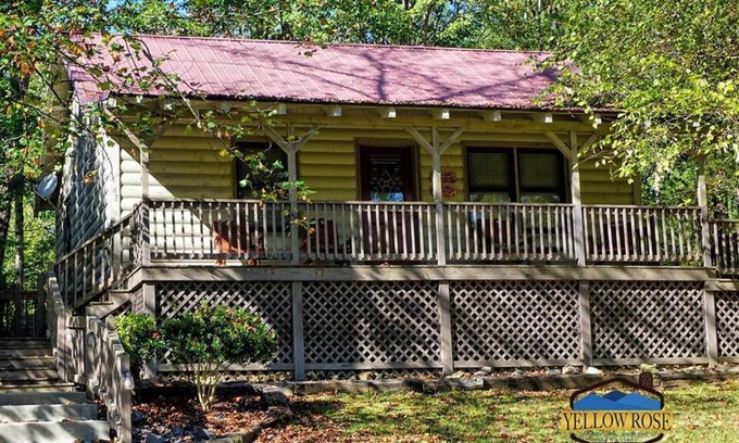 Cherokee Cabina | ¡Barefoot Memories es perfecto en Bryson City o Cherokee Cabin Rental para ti!