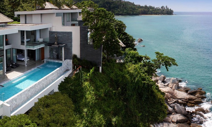 Kamala Villa | Espectacular villa con piscina frente al mar de 5-6 habitaciones con servicio de chef