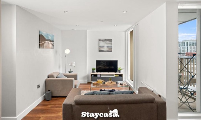 Manchester City Centre Apartamento | Spectacular Apartment Balcony View In City Centre