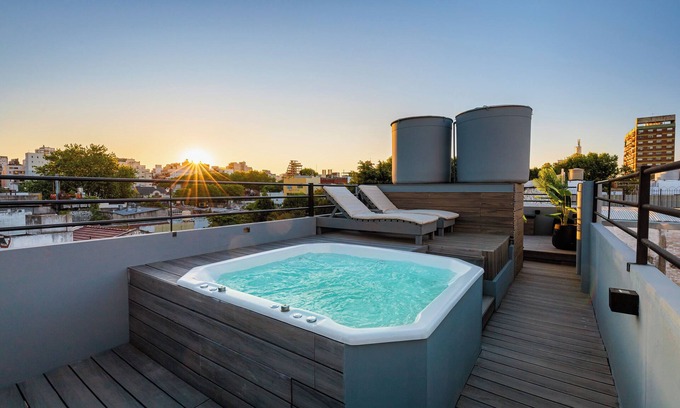Pasteur Casa | Spectacular Brand New 3 story Private Home with Rooftop Jacuzzi Terrace in BA.