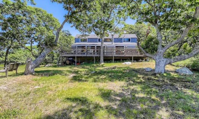 Chilmark Casa | Spectacular Chilmark Sunset Water Views, Walk to Private Beach, Trails, Tennis!