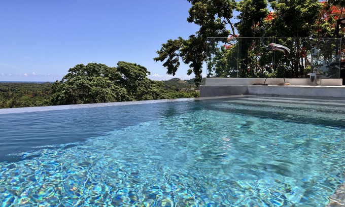 La Ceiba Villa | Villa de lujo contemporánea, vista panorámica 180°, chef, seguridad 24H, sauna