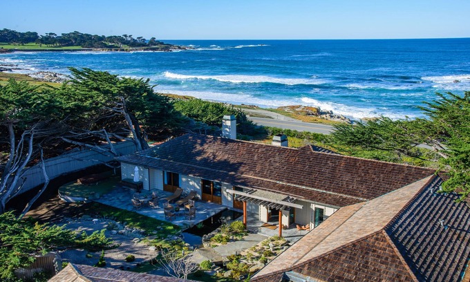 Del Monte Forest Casa | Ambiente inspirado japonés en la costa de California