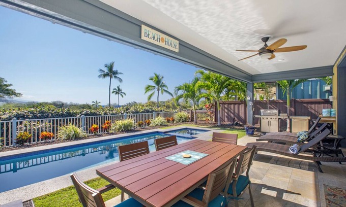 Keauhou Casa | Spectacular Home on the Golf Course with Private Pool