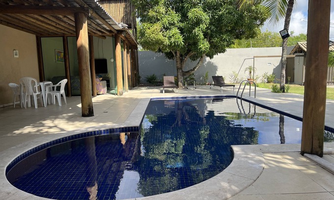Centro Casa | Spectacular house, free Wi-Fi, 24-hour security, swimming pool, gourmet area with beer garden