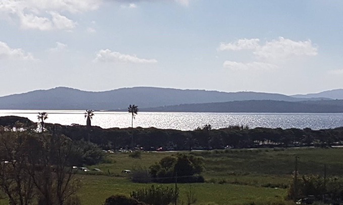Alghero Apartamento | Apartamento con vista al mar, terraza, Wi-Fi y aire acondicionado; Aparcamiento disponible