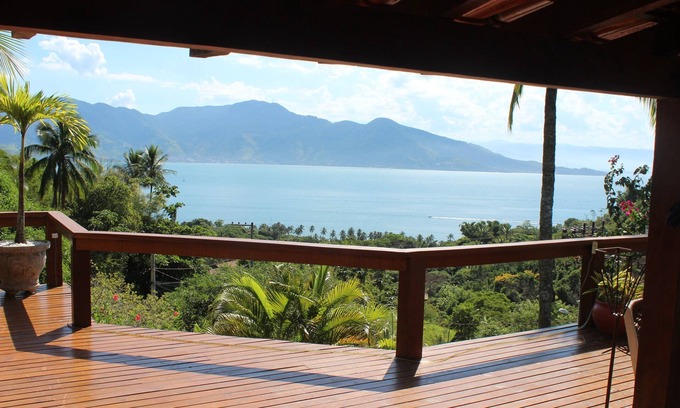 Ilhabela Casa | ¡Vista espectacular! ¡Rustica Chique Ilhabela!