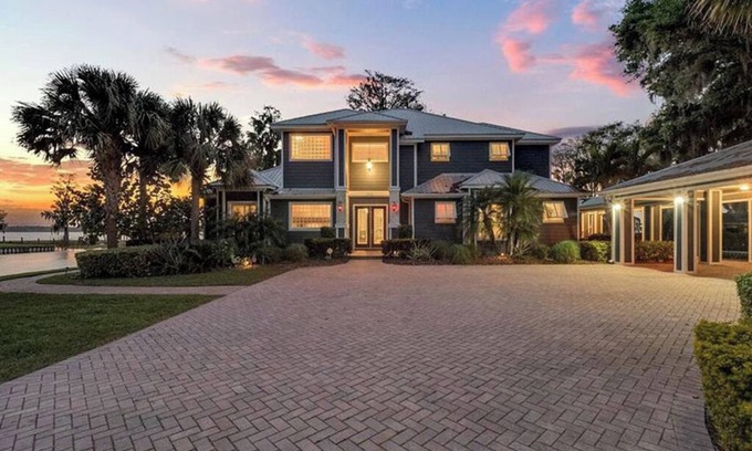 Cypress Gardens Casa | Espectacular casa frente al mar en Winter Haven