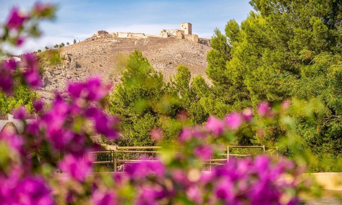 Teba Casa | Spend a relaxing vacation in this idyllically located vacation home with pool access.