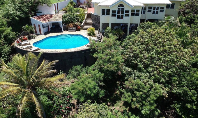 Lance aux Epines Villa | Sal de la vida. Una hermosa villa caribeña con impresionantes vistas
