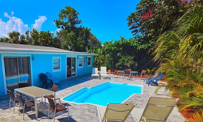Palm Beach Gardens Apartamento | Splendid Private Suite, Heated Pool, Kayak 5min 2 Juno Beach & Baseball Stadiums