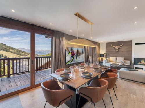 Courchevel Apartamento | Splendide appartement avec sauna à Courchevel Moriond, proche télécabine et pistes - FR-1-563-139