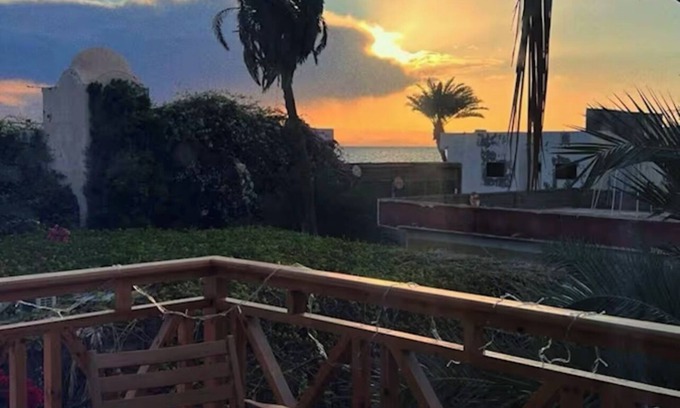 Sinai Peninsula Casa | Split-Level Duplex: Sea View Balcony + outdoor Kitchen