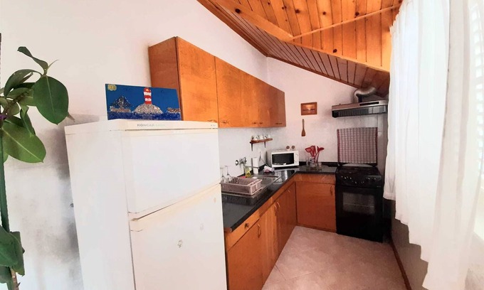 Govedari Apartamento | Sponga 1 Apartment with balcony and sea view