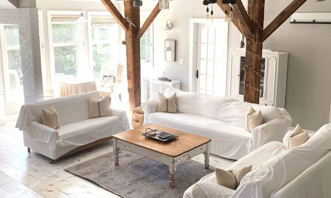Moultonborough Otro | Amplia y elegante casa de campo en un huerto de manzanas - Capacidad 24