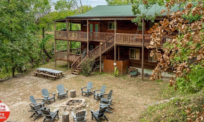 Miami Cabina | Spring River Fishing Cabins - Great Cedar Lodge