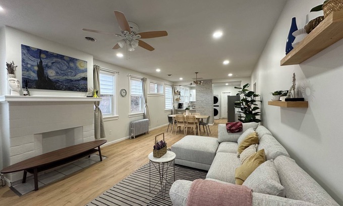 Squirrel Hill South Apartamento | Squirrel Hill Modern and Cozy 3BR/2BA apartment with AC, WiFi